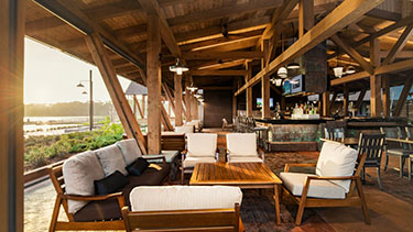 Geyser Point seating area