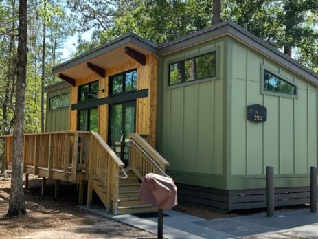 Exterior view of a cabin at Disney's Fort Wilderness