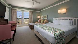 BW-DVC View of a Boardwalk DVC room with two queen beds