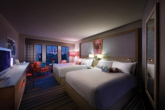 Hard rock room
